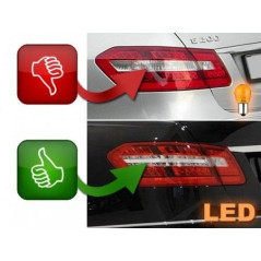 Rückleuchten Mercedes W212 Limousine 09-13 Rot/Geräucherte Led LDME98