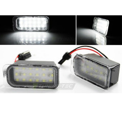 Eclairage de plaque d'immatriculation à Leds Ford Fiesta/Focus/C-Max/S-max