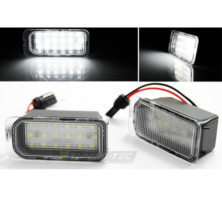 Eclairage de plaque d'immatriculation à Leds Ford Fiesta/Focus/C-Max/S-max