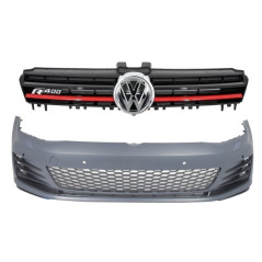 Frontstoßstange im VW Golf VII GTI-Look mit R400-Design-Kühlergrill COFBVWG7GTIRG