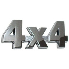 3D Chrome Adhesive Emblem 4x4 LOG1338 LOG1338 8,90 €