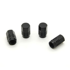 4pcs Aluminum Valve Caps Black Color VALVES/NOIR VALVES/NOIR 3,90 €