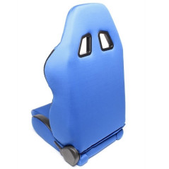 Blue Alcantara bucket seat, left adjustment