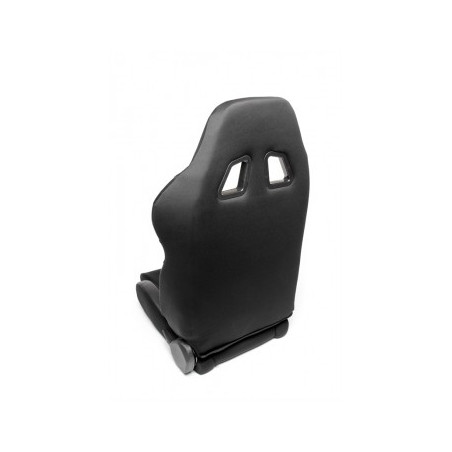 Black fabric bucket seat, left adjustment