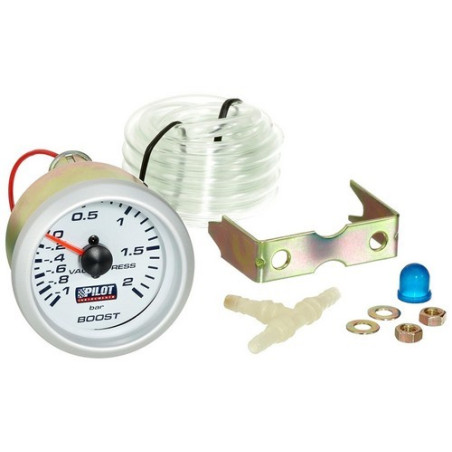 Turbomanometer Ø 52mm PILOT BLUE-LIGHT 10001