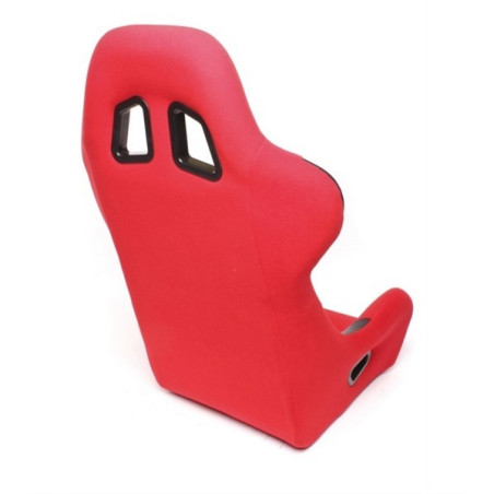 Red shell bucket seat