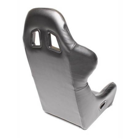 Bucket seat Black imitation leather shell