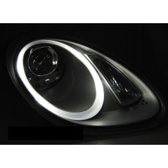 Xenon Headlights for Porsche Boxster / Cayman 987 05-08 silver color