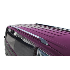 Barres de toit Inox Poli VW Bus T5 Long 03-09