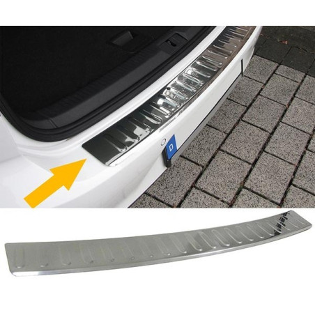 Stainless steel rear bumper protection for BMW 3 Series F30