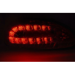 Red/chrome LED rear lights Volkswagen Scirocco III 08-04/14