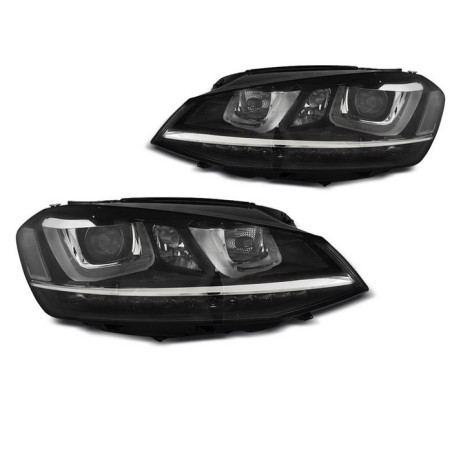 VW GOLF 7 11.12 Chrome DRL Front Headlights U Type LPVWP6 LPVWP6 699,90 €