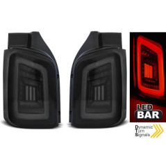 VW T5 04.03-09 / 10-15 Transporter LED BAR Tail Lights Smoked-Black/White LDVWH7 LDVWH7 349,90 €