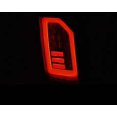 Feux Arrière VW T6 2015 LED BAR Fumé-Noir/Blanc Feux arrière