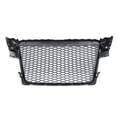 Audi A4 B8 RS-Style 08-11 Gloss Black Grille