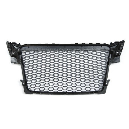 Audi A4 B8 RS-Style 08-11 Gloss Black Grille