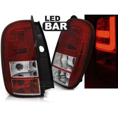 LED BAR Rear Lights Red/Clear Dacia Duster 04.10 LDDA02 LDDA02 229,90 €