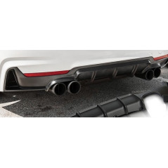 Rear Diffuser 2 Double Outlets for BMW 4 Series F32 / F33