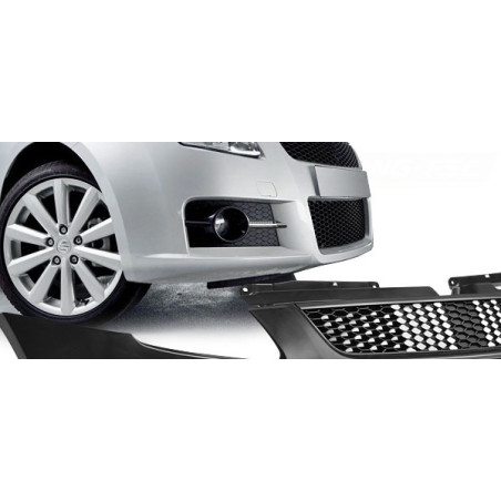 Sport Style Front Bumper + Fog Light For Suzuki Swift 05-10