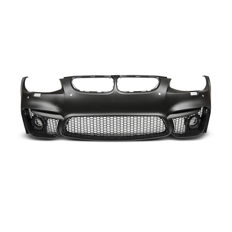 M4 Look Frontstoßstange + Nebelscheinwerfer für BMW 3er E92/E93 10-13 mit PDC ZPBM43