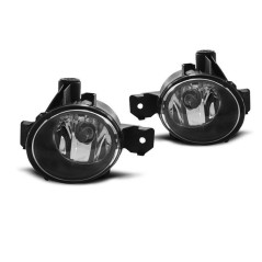 Feux Antibrouillard Noir pour BMW Série 1 E81/E82/E87/E88 04-13