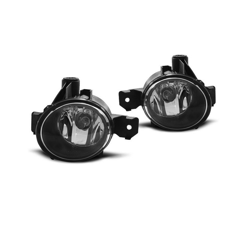 Feux Antibrouillard Noir pour BMW Série 1 E81/E82/E87/E88 04-13