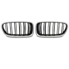 Calandre chrome et noir Look M5 pour BMW Série 5 F10/F11 10-16