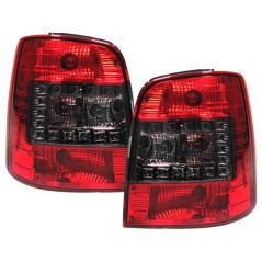 Rot/schwarze LED-Rückleuchten für VW Touran 03-09 CP14570