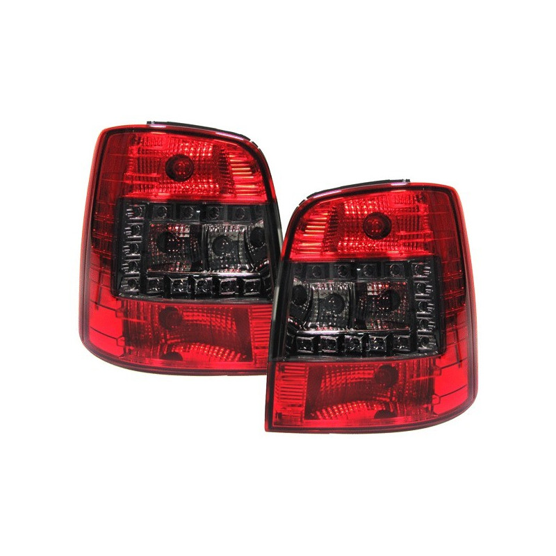 Feux Arrière LED Rouge/noir pour VW Touran 03-09 Feux arrière