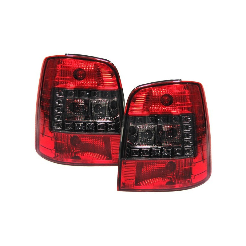 Rot/schwarze LED-Rückleuchten für VW Touran 03-09 CP14570