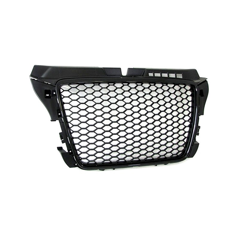 Schwarzer Kühlergrill Audi A3 8P 08-12 CP20401