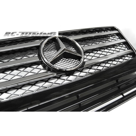 Black/chrome grille for Mercedes W463 90-12