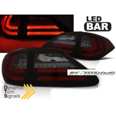 Feux Arriére LED Rouge/Fumé pour Lexus RX III 350 09-12