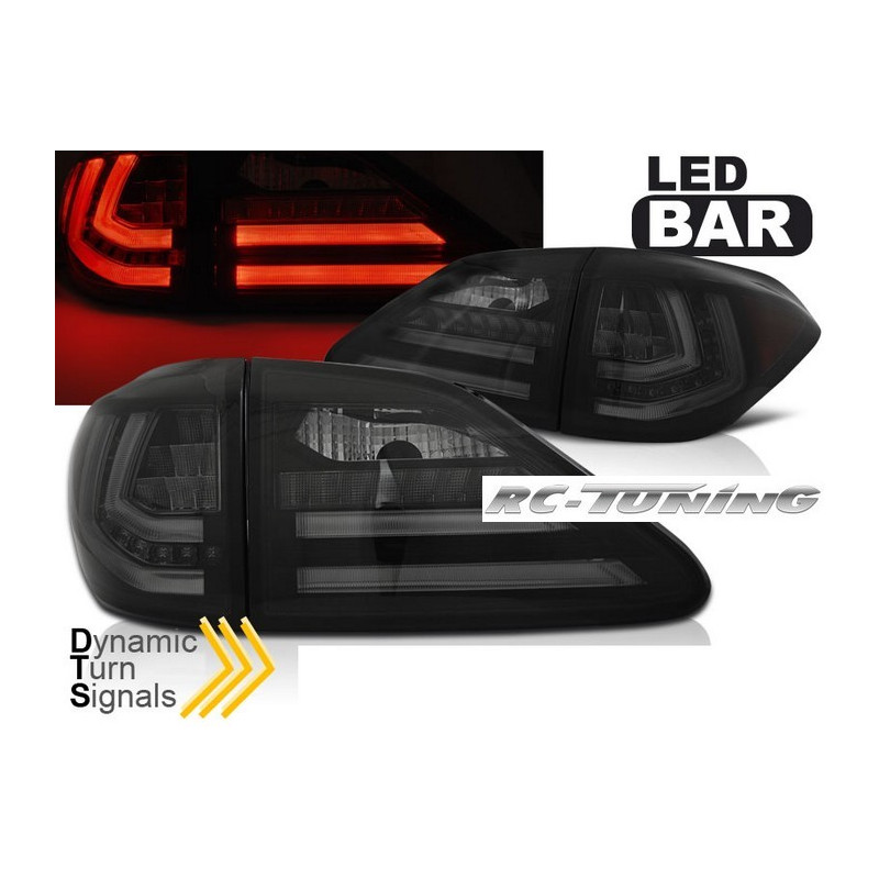 Feux Arriére LED Rouge/Fumé pour Lexus RX III 350 09-12