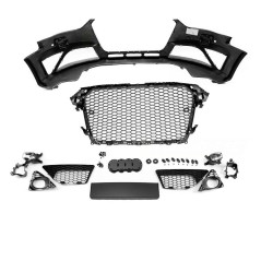 Look RS Frontstoßstange mit glänzend schwarzem Kühlergrill für Audi A4 B8 12-15 ZPAU23