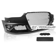 Pare-Chocs Avant Look RS avec calandre noire brillante pour Audi A4 B8 12-15 Pare-chocs Avant