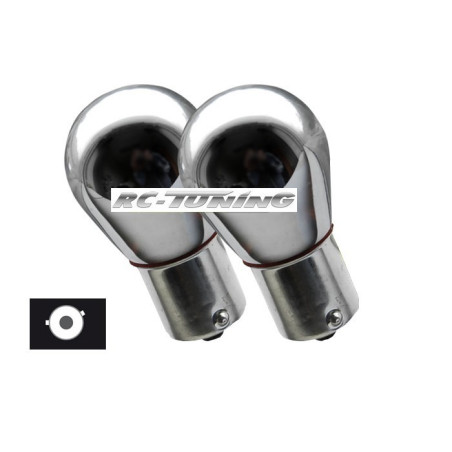 2 Chrome bulbs 12 Volts 21W ZR04 ZR04 5,90 €