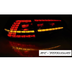 Rot/klare LED-Rückleuchten im GTI-Look für VW Golf 7 13- LDVWG0