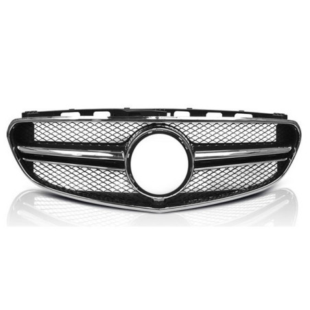 Calandre noire/chrome Pour Mercedes W212 13-16 Look AMG