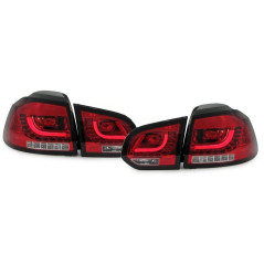 LightBar Rückleuchten Rot/Klar für VW Golf 6 Limousine 08 CP30000