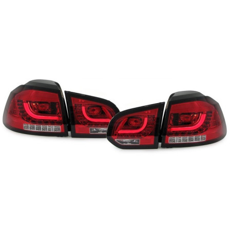 LightBar Red/Clear Tail Lights for VW Golf 6 Saloon 08 CP30000 CP30000 269,90 €