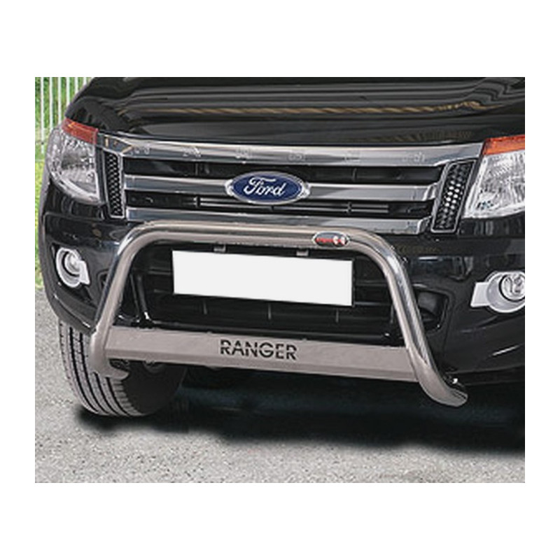 Pare buffle Inox 60mm pour Ford Ranger 2012 - 2016 Protections avant
