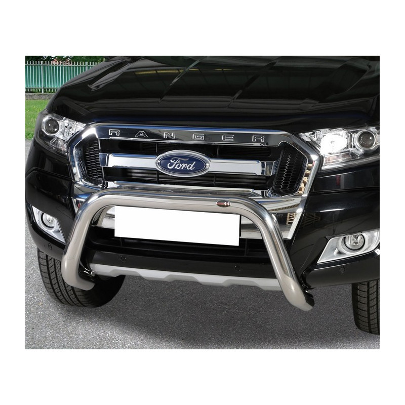 Edelstahl-Frontschutzbügel 70 mm für Ford Ranger 2012–2016 104FO 33004