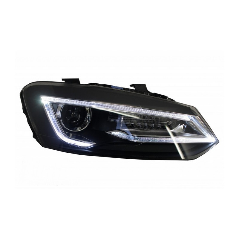 Xenon HID Look Devil Eye Frontscheinwerfer für VW POLO 6R / 6C / 61 HLVWPOMK6