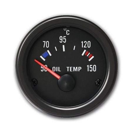 Manomètre température d'Huile Youngtimer 52 mm 21118V Instruments Youngtimer
