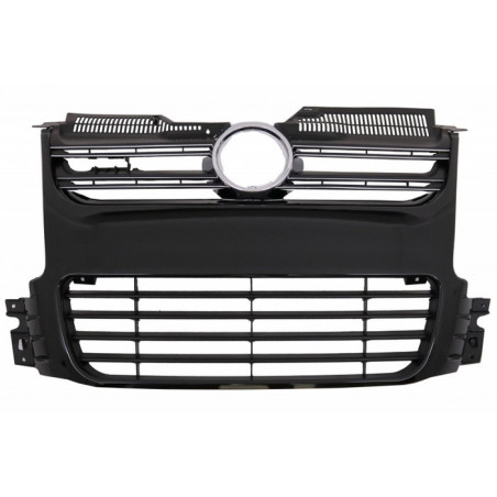 Schwarzer R32-Kühlergrill für VW Golf 5 V 2003–2009