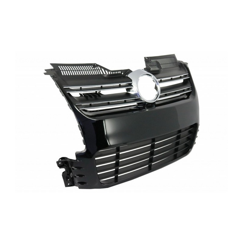 Schwarzer R32-Kühlergrill für VW Golf 5 V 2003–2009 FGVWG5R32B