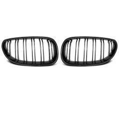 Calandre Double lame Noir Brillant Look M Pour BMW F20/F21