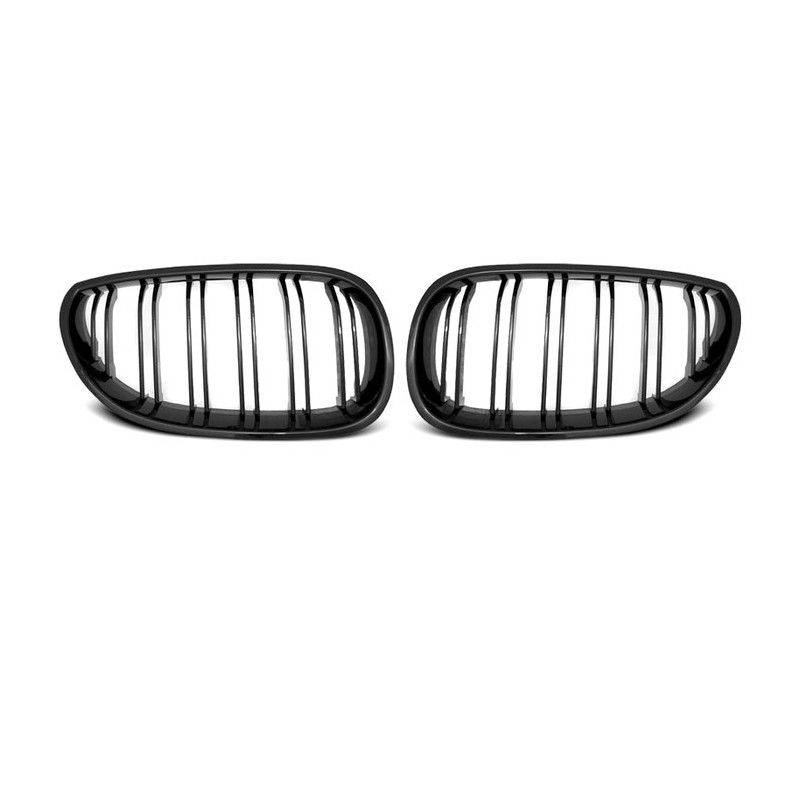 Calandre Double lame Noir Brillant Look M Pour BMW F20/F21