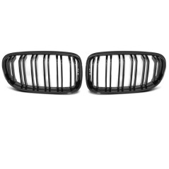 Calandre Double lame Noir Brillant Look M Pour BMW F20/F21